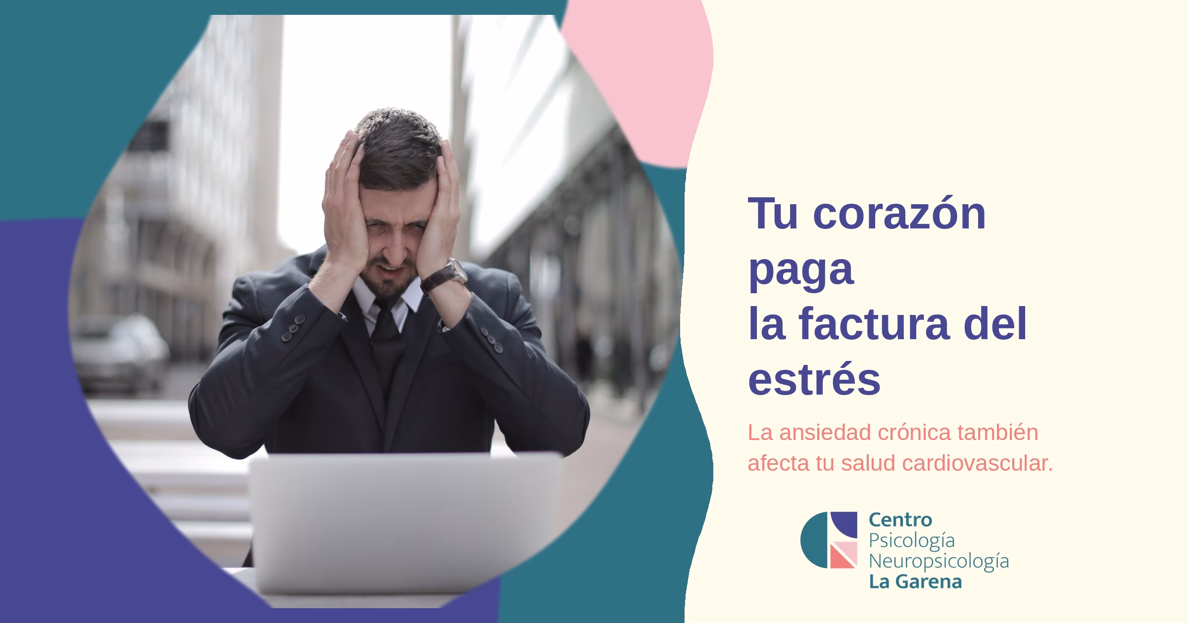 Cuando tu corazón paga la factura del estrés: La biología de la ansiedad